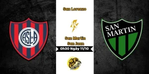 Nhận Định San Lorenzo vs San Martin San Juan, 0h30 Ngày 11/10  30 Nhận Định San Lorenzo vs San Martin San Juan, 11/10